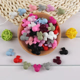 Mouse Shape Silicone Beads DIY Jewelry Making Accessories