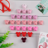 Mouse Shape Silicone Beads DIY Jewelry Making Accessories