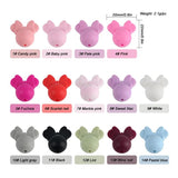 Mouse Shape Silicone Beads DIY Jewelry Making Accessories
