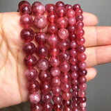 Strawberry Quartz Round Stone Beads 6/8/10mm