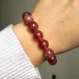 Strawberry Quartz Round Stone Beads 6/8/10mm