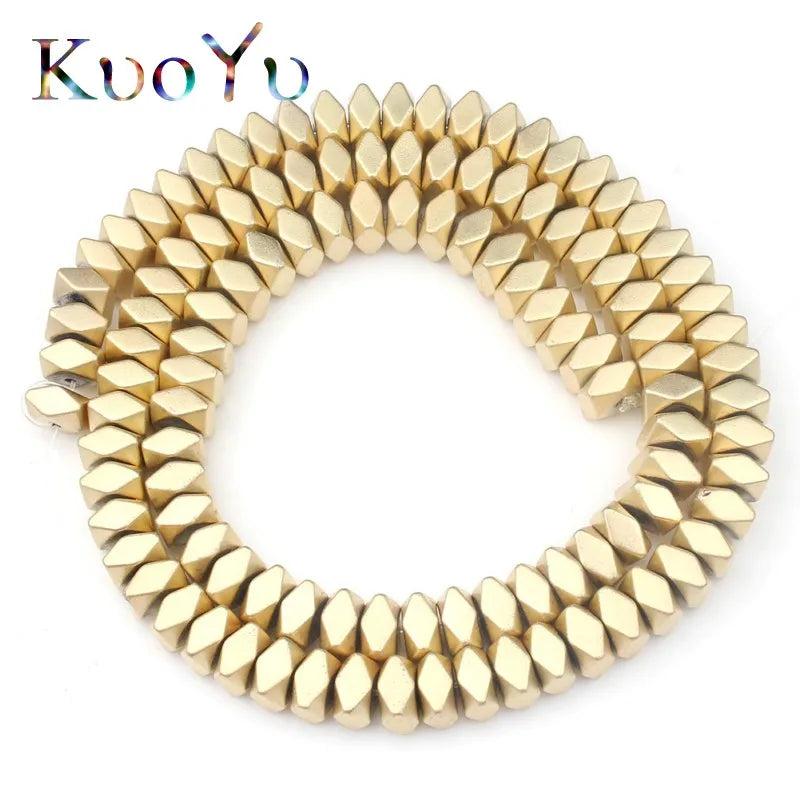 Matte Hematite Buddha Bead Spacer Loose Beads for Jewelry Making