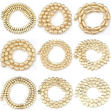 Matte Hematite Buddha Bead Spacer Loose Beads for Jewelry Making