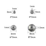 Matte Polish Hematite Stone 3-8mm Spacer Loose Beads DIY Jewelry Making