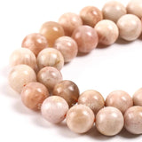 AB Sunstone Loose Gemstone Beads for DIY Jewelry