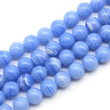 Lace Agates Chalcedony Round Spacer Beads 4-12MM