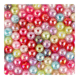 14/16MM AB Transparent Crackle Round Acrylic Beads For Jewelry Making