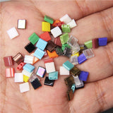 Mixed Square Double Hole Czech Glass Tila Seed Beads DIY Loose Spacer Beads