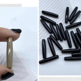 100pcs Acrylic Oval Tube Beads 25mm for Handbag Sewing DIY