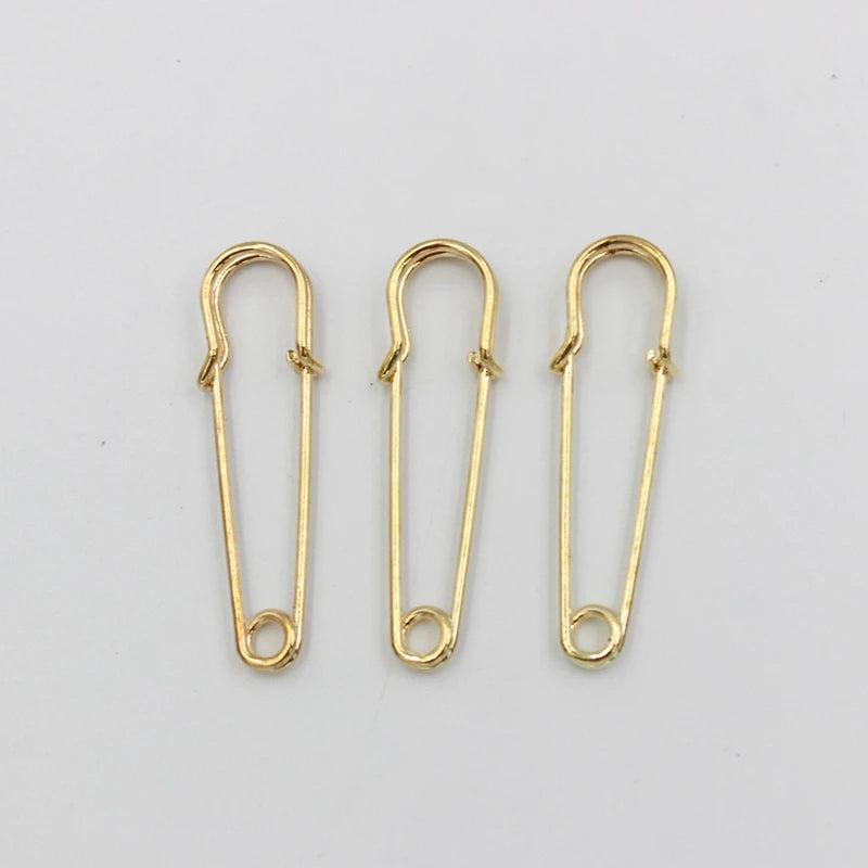 20pcs Safety Pins DIY Sewing Tools Brooch Pins Metal Needles Apparel Accessories