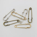 20pcs Safety Pins DIY Sewing Tools Brooch Pins Metal Needles Apparel Accessories