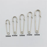 20pcs Safety Pins DIY Sewing Tools Brooch Pins Metal Needles Apparel Accessories