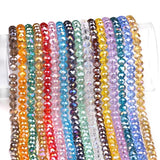 Austrian Crystal Round Bead AB Glass Beads for Jewelry