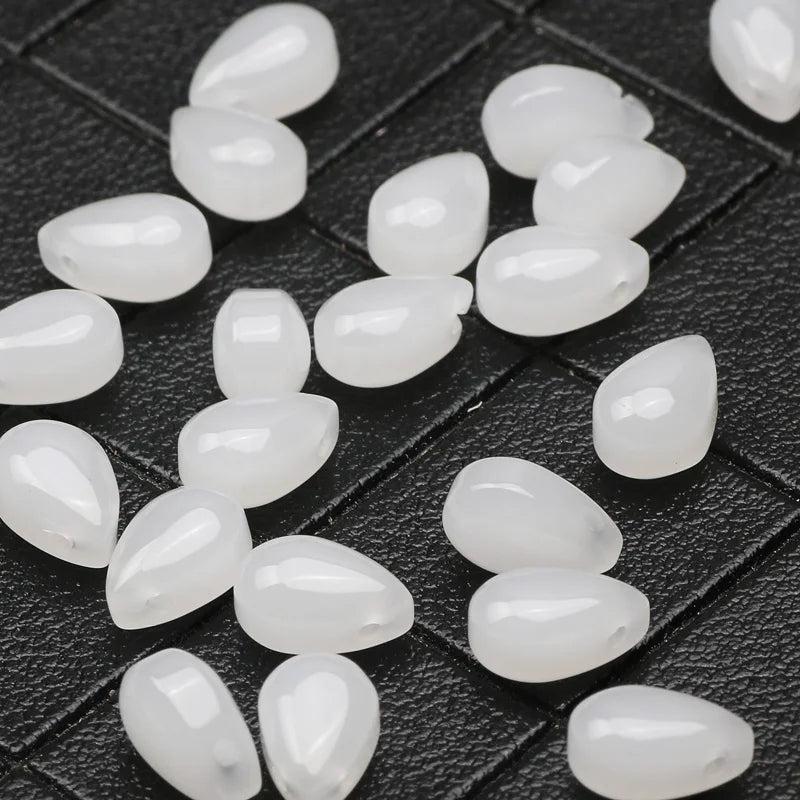 Gradient Water Drop Shape Beads 6x9mm Czech Glass Beads