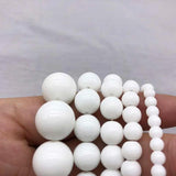 High Glass Round Loose Beads 4/6/8/10/12mm Jewelry Making Bracelet Diy