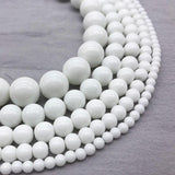 High Glass Round Loose Beads 4/6/8/10/12mm Jewelry Making Bracelet Diy