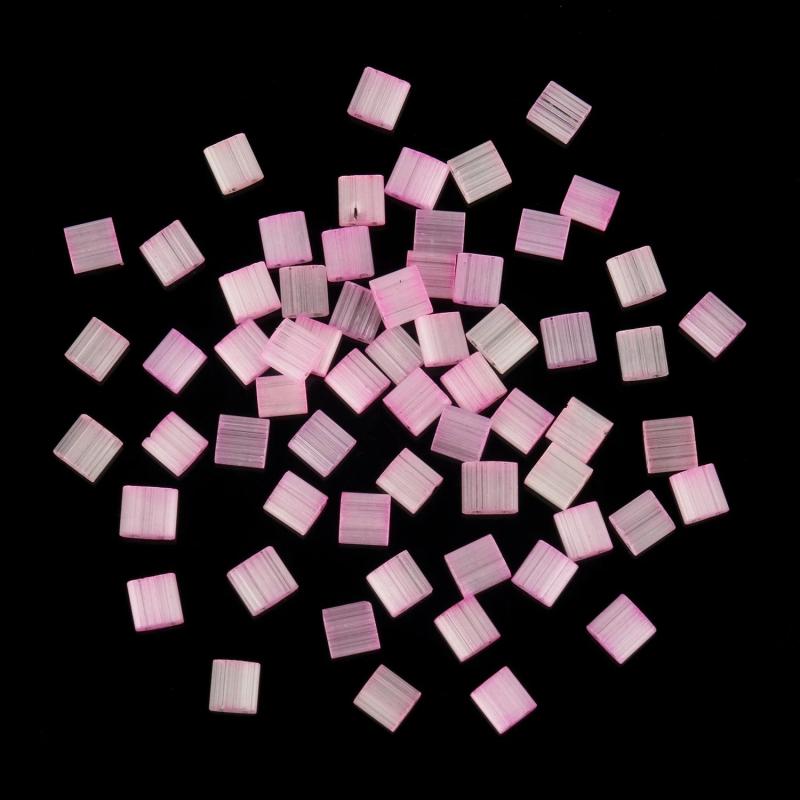 50/100pcs Candy Seedbeads for DIY Jewelry Making 2 Holes 5*5*2mm