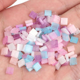50/100pcs Candy Seedbeads for DIY Jewelry Making 2 Holes 5*5*2mm