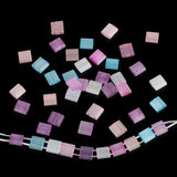 50/100pcs Candy Seedbeads for DIY Jewelry Making 2 Holes 5*5*2mm