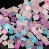50/100pcs Candy Seedbeads for DIY Jewelry Making 2 Holes 5*5*2mm
