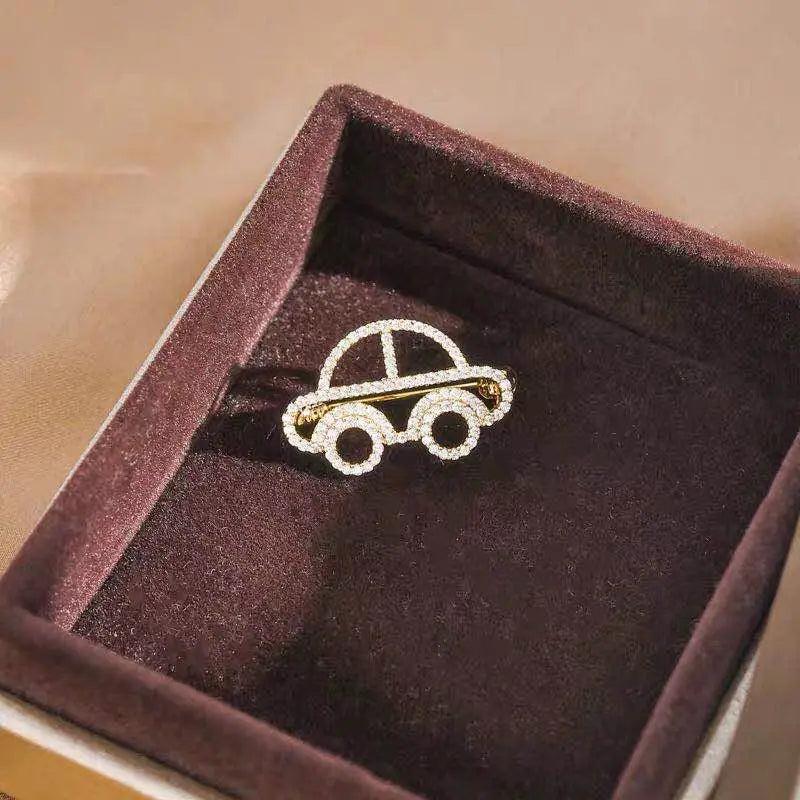 Xiangfeng Automobile Rhinestone Brooch for Women