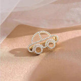 Xiangfeng Automobile Rhinestone Brooch for Women