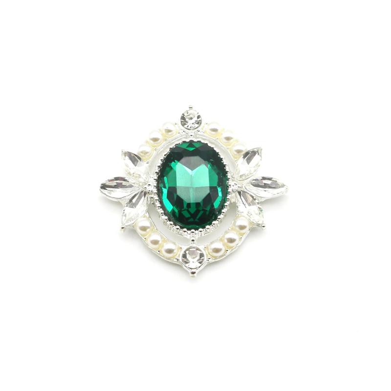 Alloy Glass Pointed Jewelry 10/Pcs