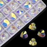 20Pcs 14mm Crystal Pendant Charms for Earrings DIY
