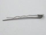 50 Silver Metal Bobby Hair Pin Clip with Pad