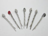 50 Silver Metal Bobby Hair Pin Clip with Pad