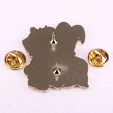 Bohemia Enamel Pins Ladies Brooch Wedding Couples Metal Broches