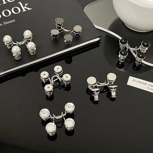 Summer Women's Brooch Set Anti-glare Waist Clip Pins Ornaments