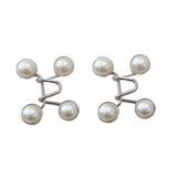 Summer Women's Brooch Set Anti-glare Waist Clip Pins Ornaments