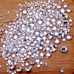 200pcs Mix Sizes 5A CZ Crystal for Jewelry Making DIY CZ Gems
