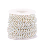 1 Meter Stainless Steel Glass Beads Chains for Jewelry Making