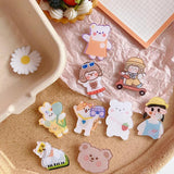 Acrylic Brooch Children Pin Backpack Hat Decoration Kindergarten