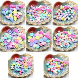 Mixed Acrylic Loose Beads Lot for Jewelry Making DIY Crafts
