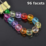 Acrylic Plastic Transparent Beads Lot for Jewelry Making DIY Crafts