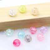Colorful Acrylic Spacer Beads for DIY Jewelry Making 8mm