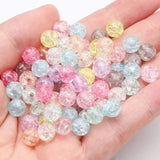 Colorful Acrylic Spacer Beads for DIY Jewelry Making 8mm