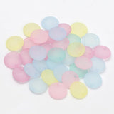Matte Scrub 14mm Acrylic Beads for Jewelry Making 50pcs