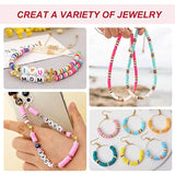 4800pcs Clay Beads for Bracelet Making Kit, 48 Colors, Girls 8-12, Gift