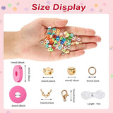 4800pcs Clay Beads for Bracelet Making Kit, 48 Colors, Girls 8-12, Gift