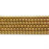4mm Hematite Stone Spacer Beads for Jewelry Making DIY