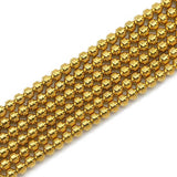4mm Hematite Stone Spacer Beads for Jewelry Making DIY