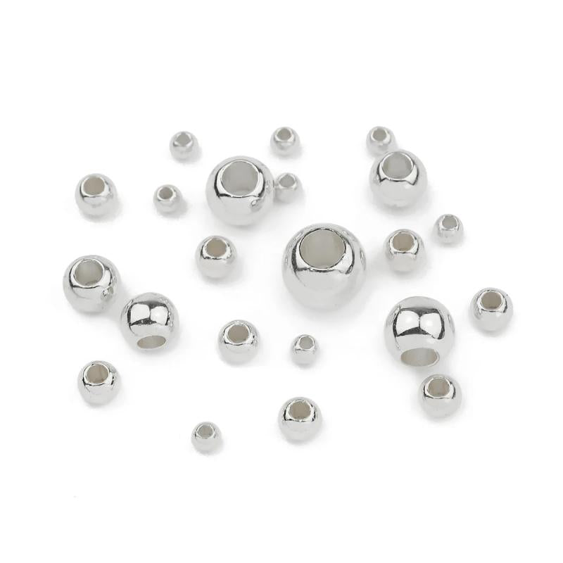 4-12mm Big Hole Round CCB Spacer Bead for Jewelry Making