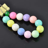 Mixed Aqua Colors Acrylic Beads Lot 6-20mm for Jewelry Making DIY
