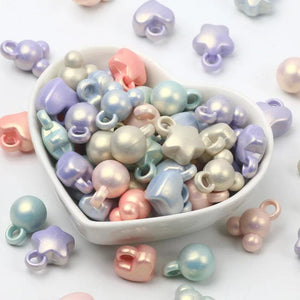 Cartoon Acrylic Spacer Beads 20pcs Jewelry Making DIY Accessories