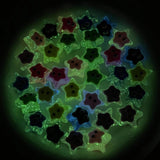 Noctilucent Pentagram Acrylic Beads DIY Jewelry Making