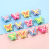 Heart Shape Acrylic Beads For Jewelry Making 15x17mm